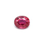 0.61ct Purplish Red, Oval Ruby, Heated, Thailand - 5.50 x 4.49 x 2.74mm