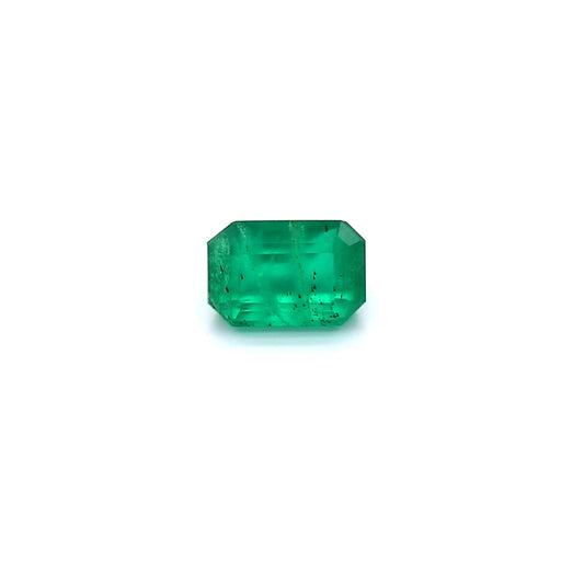 0.62ct Octagon Emerald, Minor Oil, Madagascar - 5.92 x 4.09 x 3.41mm