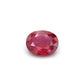 0.64ct Purplish Red, Oval Ruby, H(b), Thailand - 5.93 x 4.78 x 2.44mm