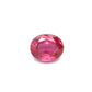 0.64ct Pinkish Red, Oval Ruby, Heated, Thailand - 5.54 x 4.47 x 2.79mm
