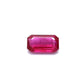0.65ct Purplish Red, Octagon Ruby, Heated, Thailand - 6.60 x 3.66 x 2.11mm