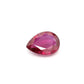 0.66ct Purplish Red, Pear Shape Ruby, H(a), Thailand - 6.89 x 5.07 x 2.16mm