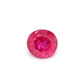 0.66ct Pinkish Red, Oval Ruby, Heated, Thailand - 5.18 x 4.81 x 3.20mm
