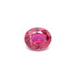 0.70ct Pinkish Red, Oval Ruby, Heated, Thailand - 5.55 x 4.54 x 2.99mm