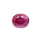 0.71ct Pinkish Red, Oval Ruby, Heated, Thailand - 5.57 x 4.42 x 3.50mm