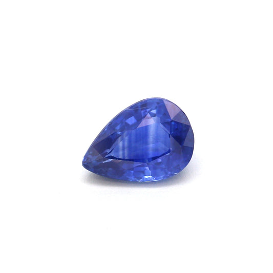 0.72ct Pear Shape Sapphire, Heated, Sri Lanka - 6.71 x 4.77 x 2.68mm