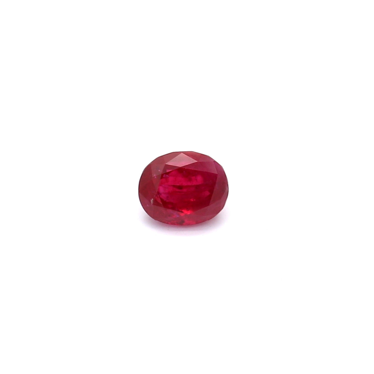 0.75ct Oval Ruby, No Heat + Oil, East Africa - 5.31 x 4.44 x 3.37mm