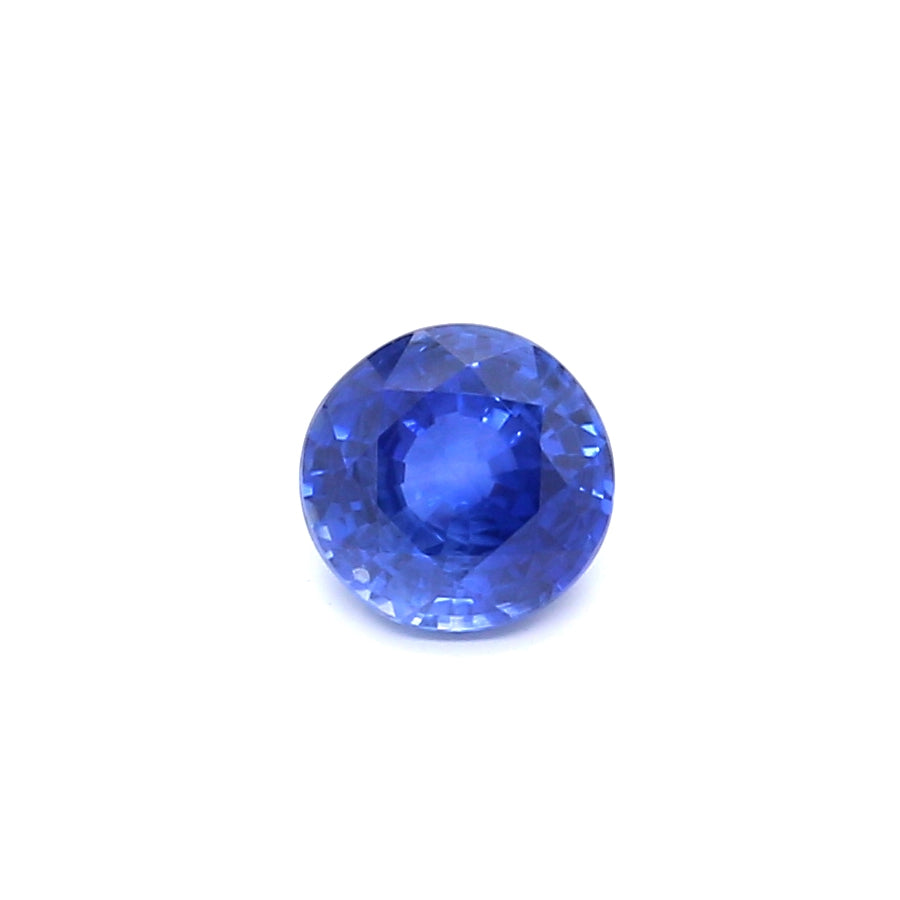 0.76ct Round Sapphire, Heated, Sri Lanka - 5.19 x 5.33 x 3.31mm