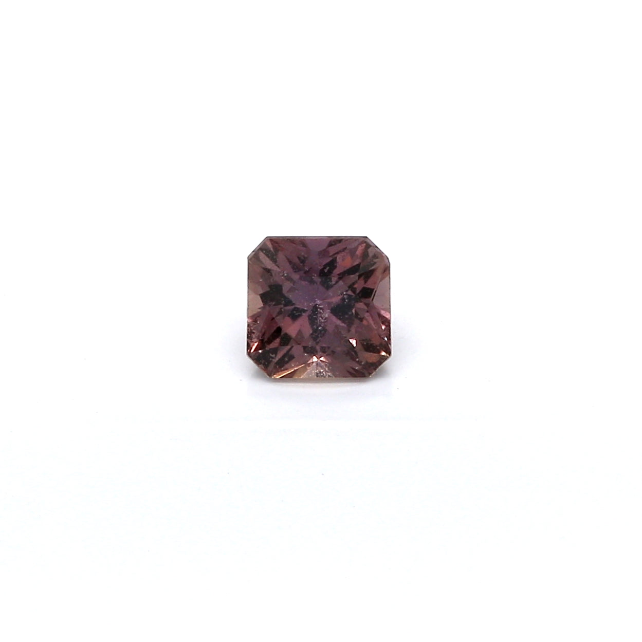 0.77ct Brownish Purple, Radiant Sapphire, No Heat, Madagascar - 4.95 x 4.91 x 3.47mm