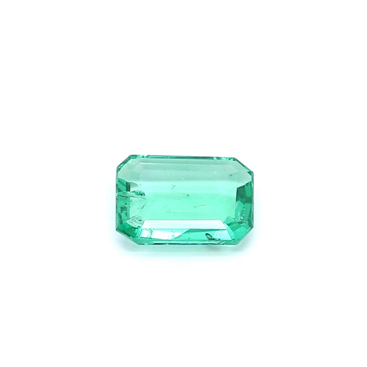 0.80ct Octagon Emerald, Insignificant Oil, Zambia - 7.29 x 5.36 x 2.26mm
