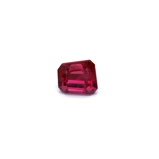 0.80ct Octagonal Ruby, H(a), Thailand - 4.94 x 4.38 x 3.93mm