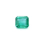 0.83ct Octagon Emerald, Minor Oil, Zambia - 6.22 x 5.51 x 3.25mm
