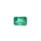 0.84ct Octagon Emerald, Minor Oil, Zambia - 6.47 x 4.33 x 3.72mm