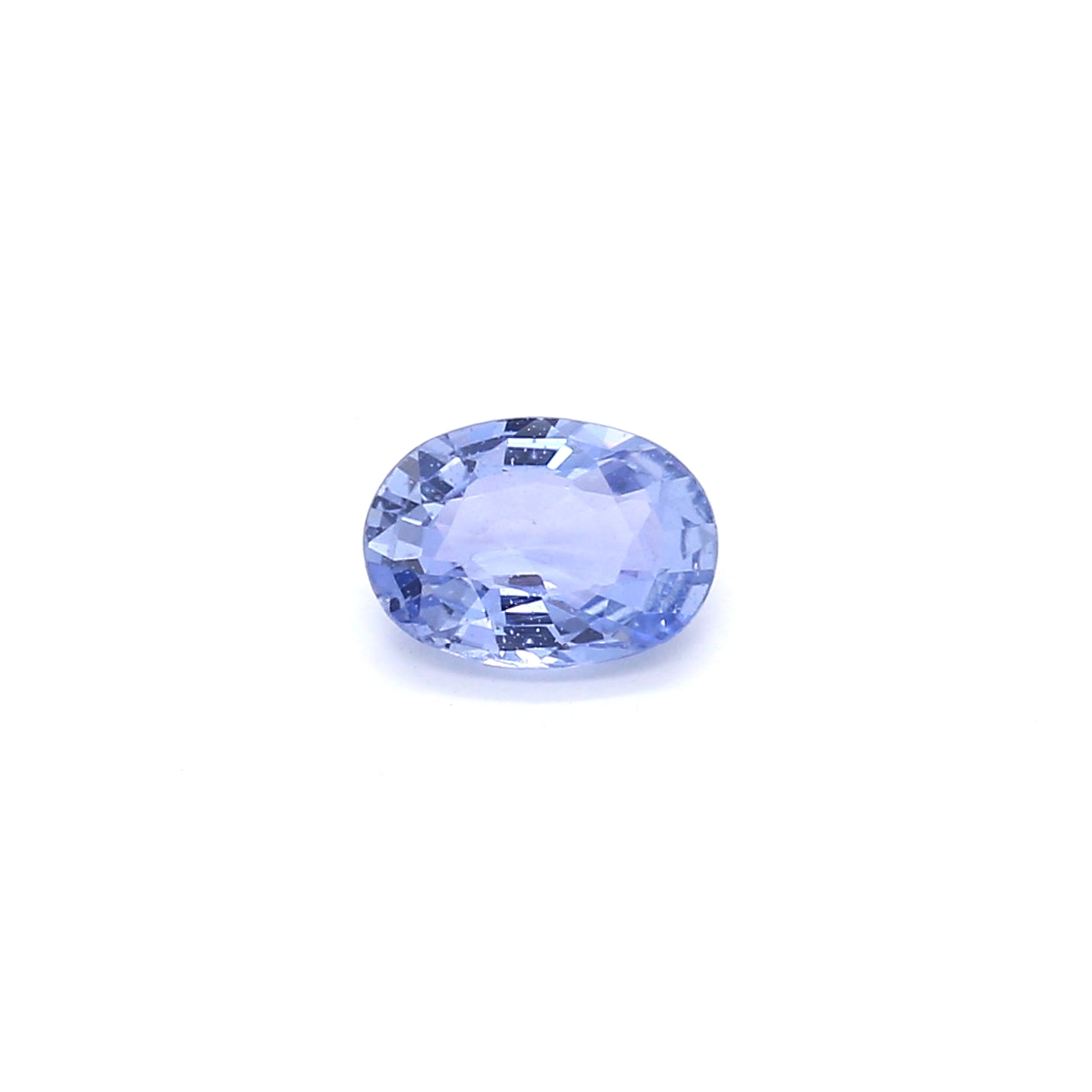 0.87ct Purplish Blue, Oval Sapphire, Heated, Sri Lanka - 7.09 x 5.11 x 2.78mm