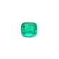 0.89ct Cushion Cabochon Emerald, Moderate Oil, Colombia - 6.04 x 5.42 x 3.91mm