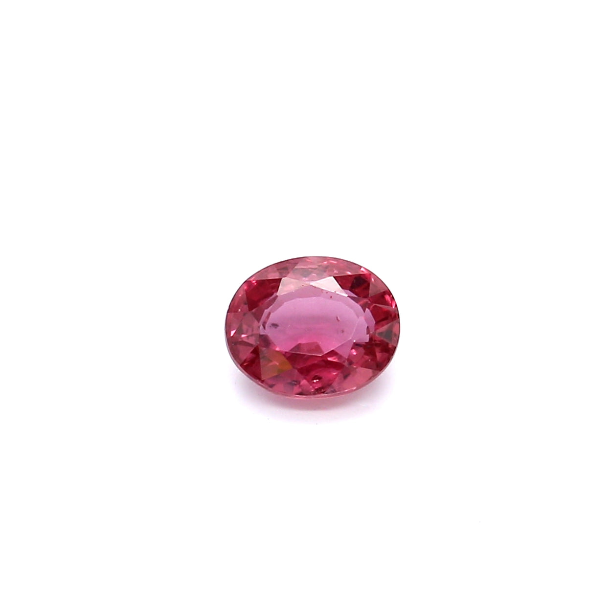 0.92ct Pinkish Red, Oval Ruby, H(a), Thailand - 6.05 x 5.02 x 3.05mm