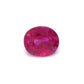 0.95ct Pinkish Red, Oval Ruby, H(b), Myanmar - 5.93 x 5.04 x 3.78mm