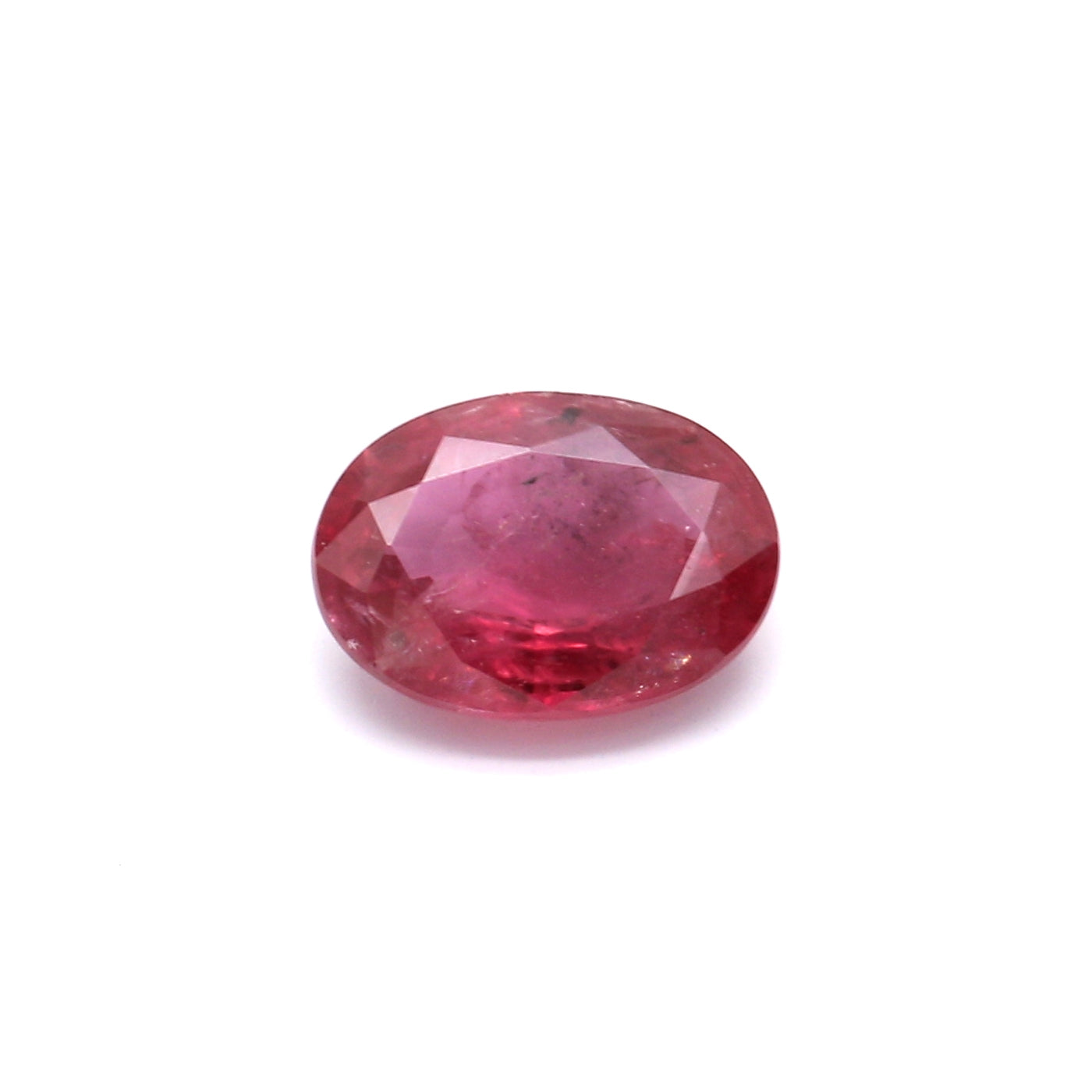 0.95ct Pinkish Red, Oval Ruby, H(a), Thailand - 6.93 x 5.03 x 2.81mm