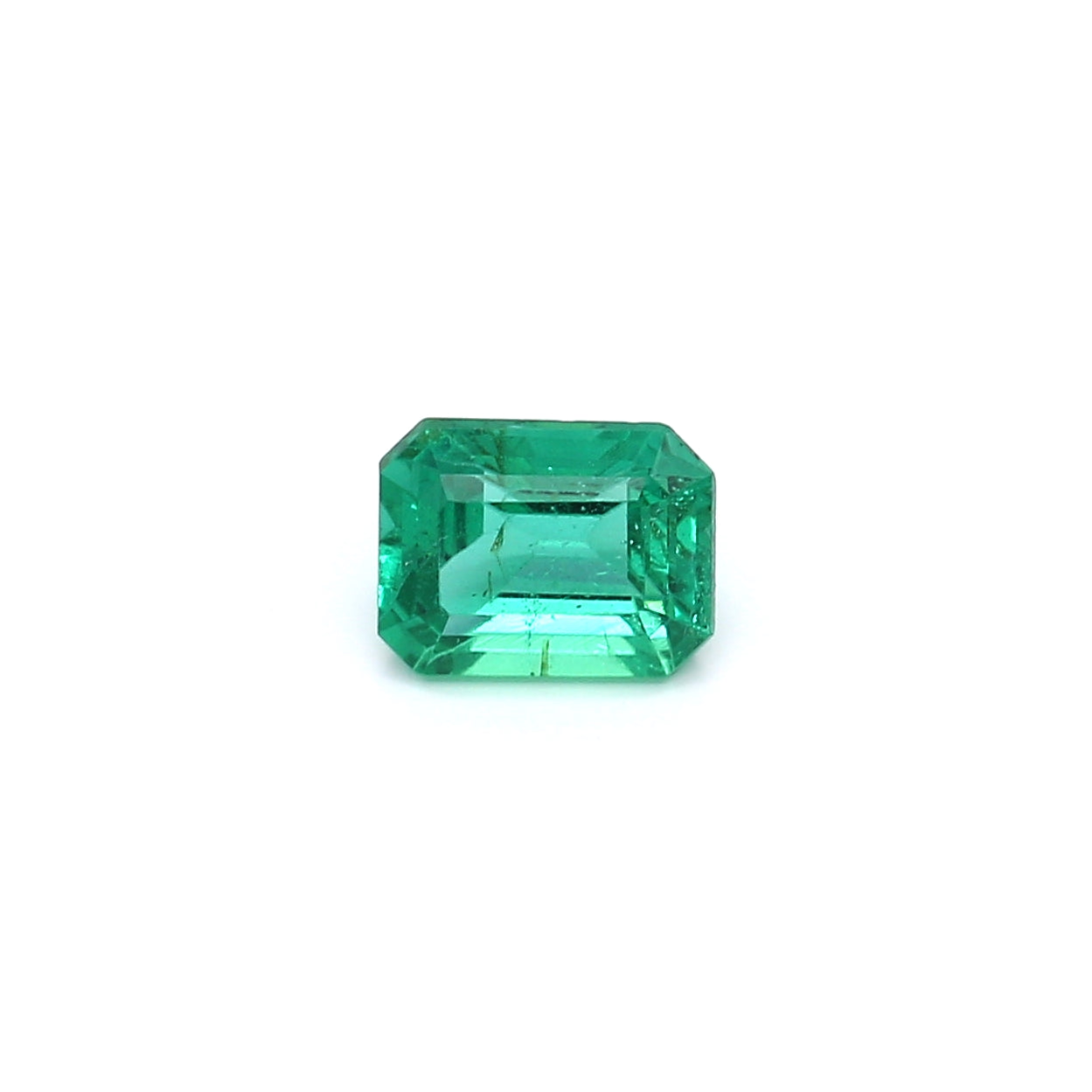 0.96ct Octagon Emerald, Minor Oil, Zambia - 6.79 x 5.19 x 3.89mm