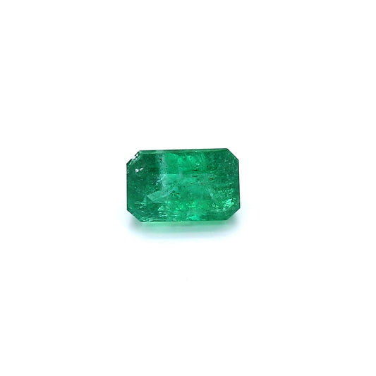 0.97ct Octagon Emerald, Moderate Oil, Ethiopia - 6.56 x 4.32 x 4.36mm