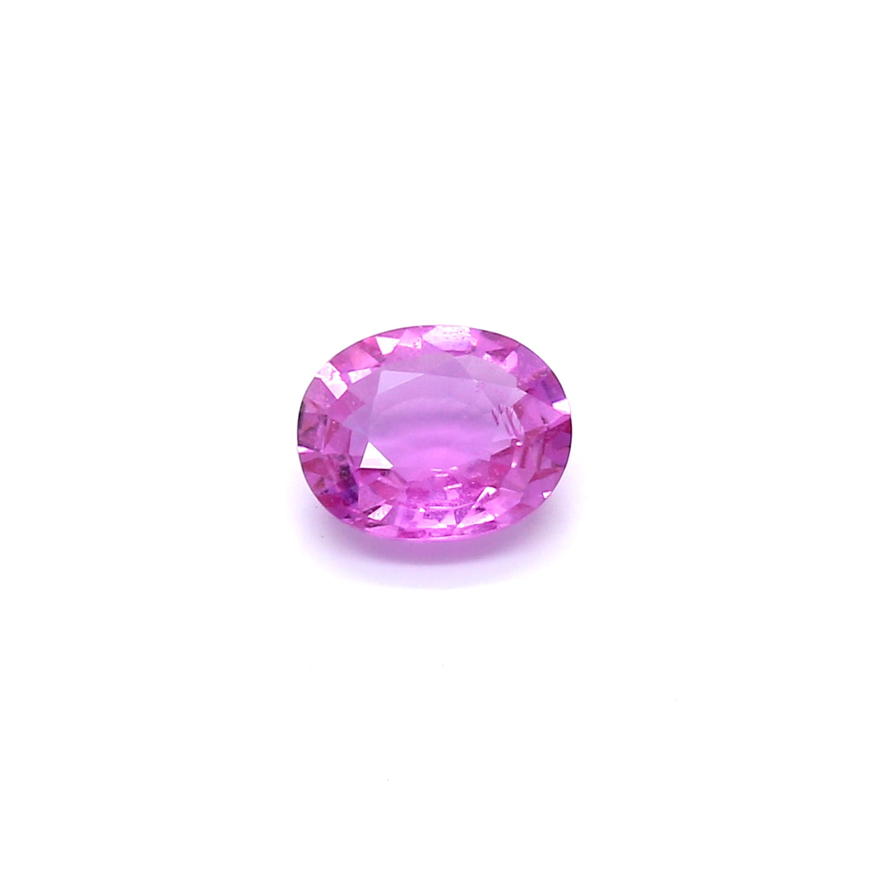 1.01ct Pink, Oval Sapphire, Heated, Madagascar - 6.73 x 5.71 x 2.89mm