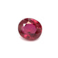 1.01ct Purplish Red, Oval Ruby, H(a), Madagascar - 5.95 x 5.19 x 3.35mm