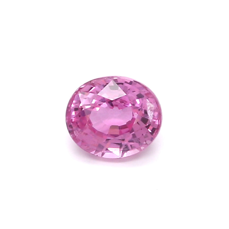1.03ct Pink, Oval Sapphire, Heated, Madagascar - 5.96 x 5.12 x 3.76mm