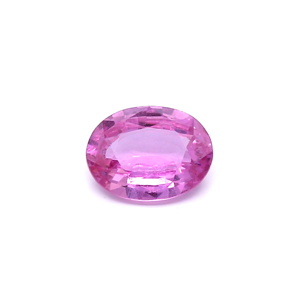 1.04ct Pink, Oval Sapphire, No Heat, Madagascar - 7.34 x 5.60 x 2.82mm