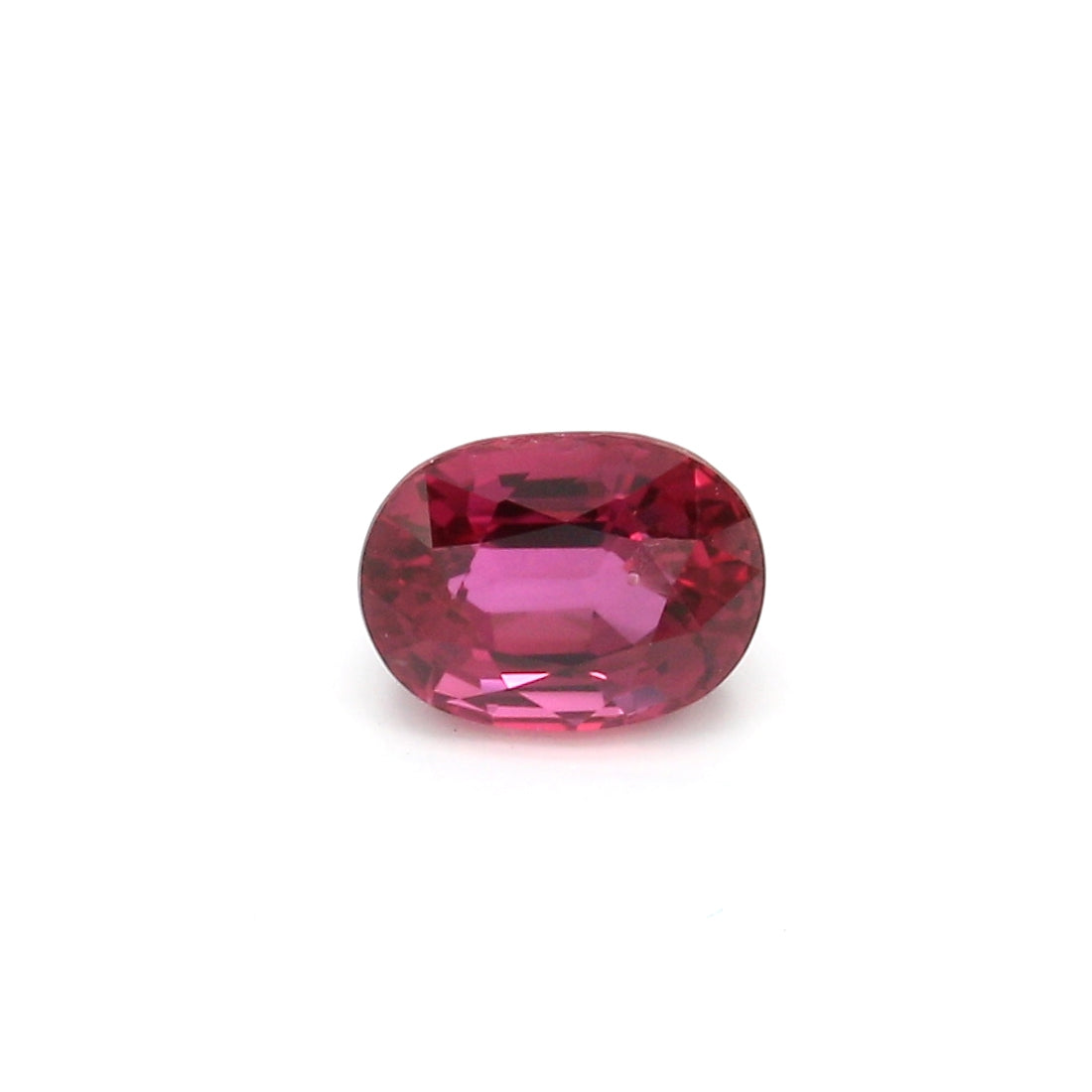 1.06ct Purplish Pink, Oval Sapphire, Heated, Thailand - 6.51 x 4.89 x 3.73mm