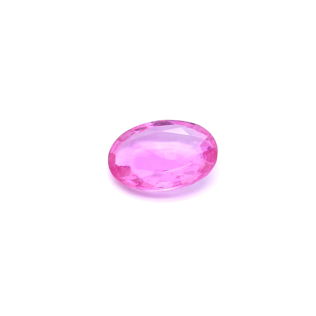 1.07ct Purplish Pink, Oval Sapphire, Heated, Madagascar - 8.01 x 5.98 x 2.22mm
