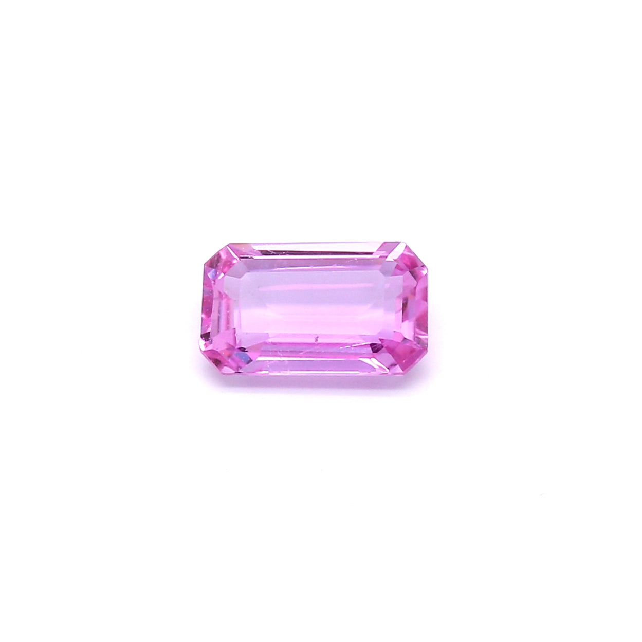 1.07ct Pink, Octagon Sapphire, Heated, Madagascar - 7.74 x 4.71 x 2.54mm
