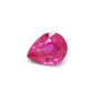 1.09ct Pinkish Red, Pear Shape Ruby, H(a), Myanmar - 7.18 x 5.47 x 3.58mm