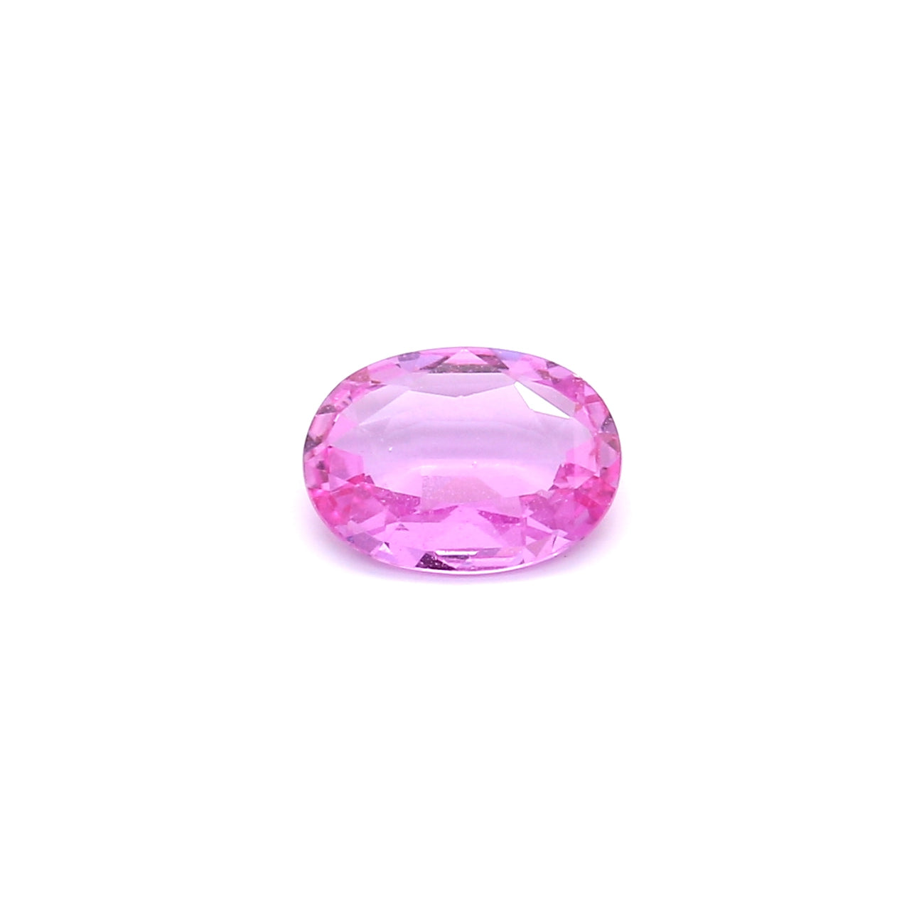 1.11ct Purplish Pink, Oval Sapphire, Heated, Madagascar - 7.91 x 5.87 x 2.44mm