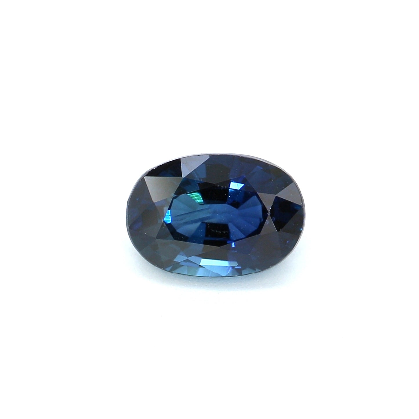 1.15ct Oval Sapphire, Heated, Basaltic - 7.03 x 4.93 x 3.55mm