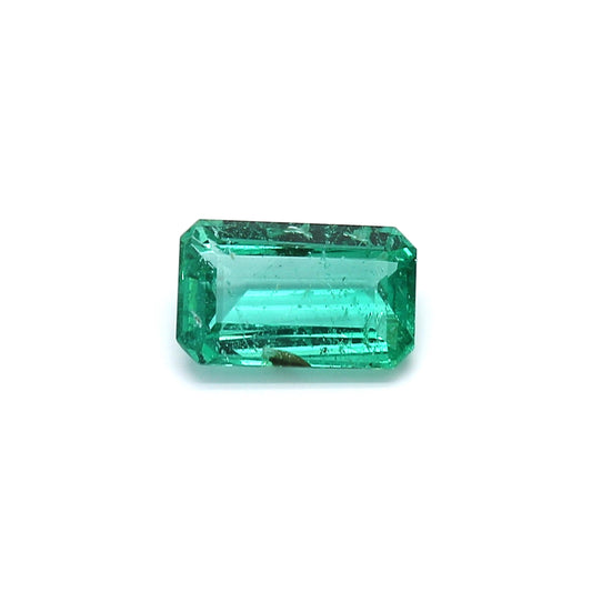 1.18ct Octagon Emerald, Insignificant Oil, Zambia - 8.75 x 5.49 x 3.17mm