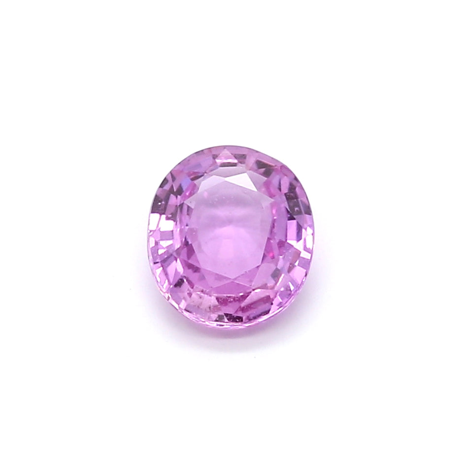 1.18ct Pink, Oval Sapphire, Heated, Madagascar - 7.05 x 5.99 x 2.97mm