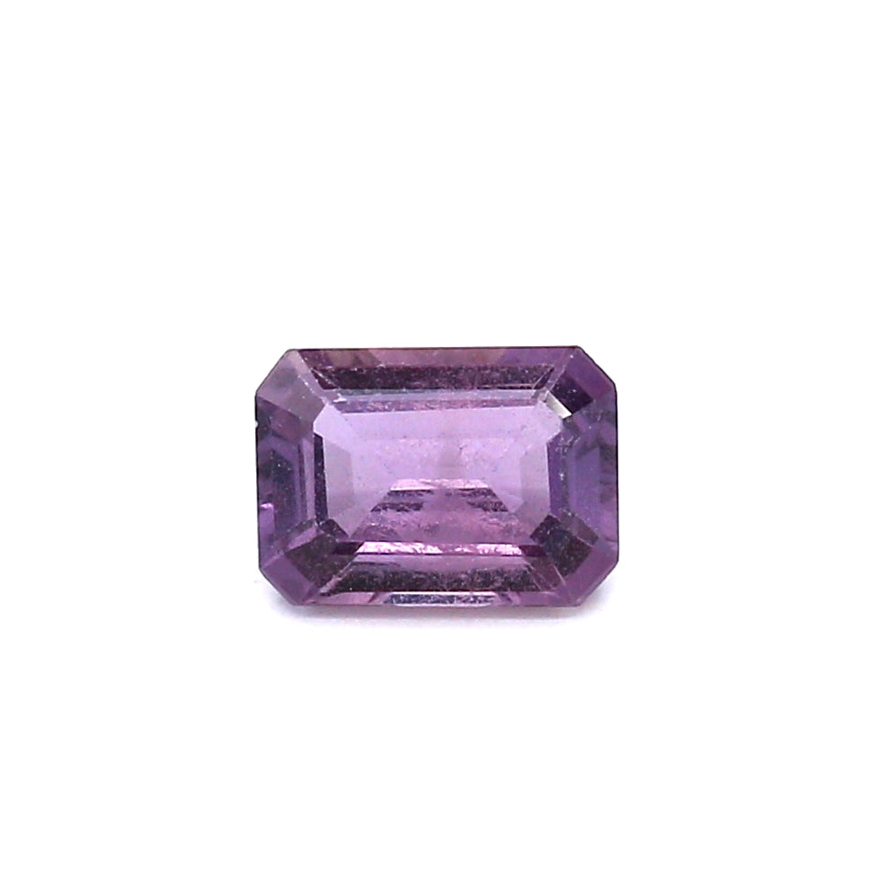 1.21ct Pinkish Purple, Octagon Sapphire, Heated, Madagascar - 7.07 x 5.14 x 3.10mm