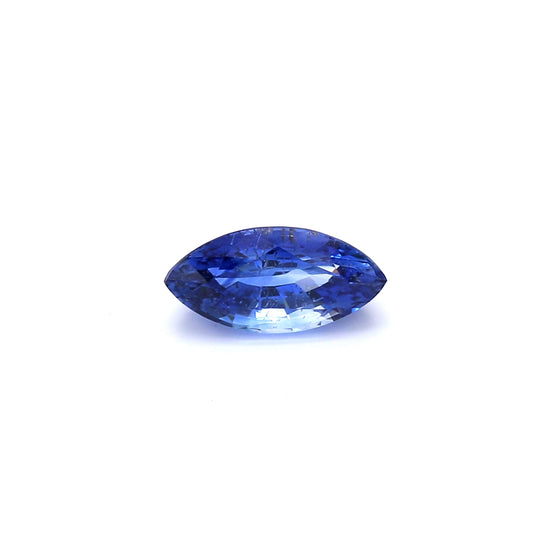 1.21ct Blue Marquise Sapphire, Heated, Sri Lanka - 9.47 x 4.60 x 3.61mm