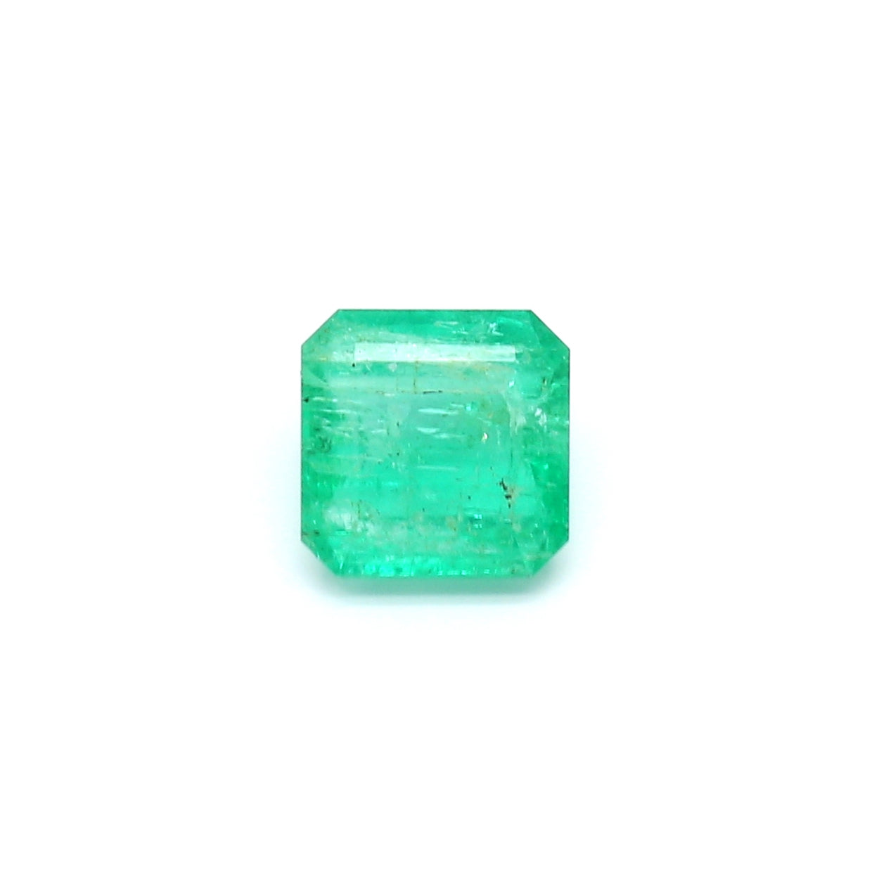1.25ct Octagon Emerald, Minor Oil, Colombia - 6.63 x 6.62 x 3.67mm