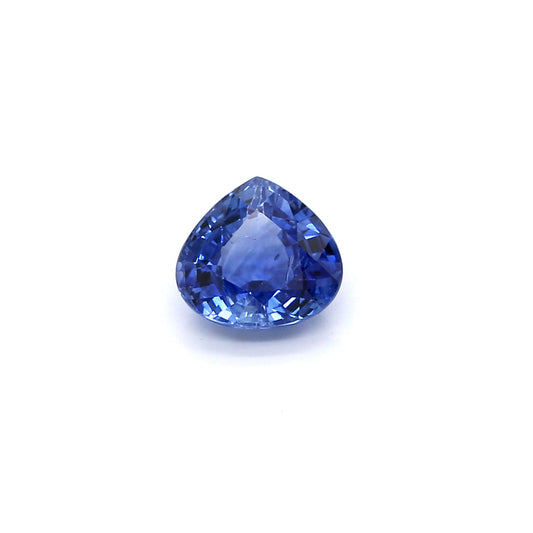 1.36ct Pear Shape Sapphire, Heated, Sri Lanka - 6.39 x 6.89 x 3.72mm