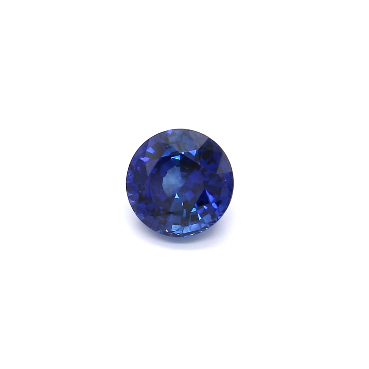 1.38ct Round Sapphire, Heated, Madagascar - 6.41 - 6.44 x 4.29mm