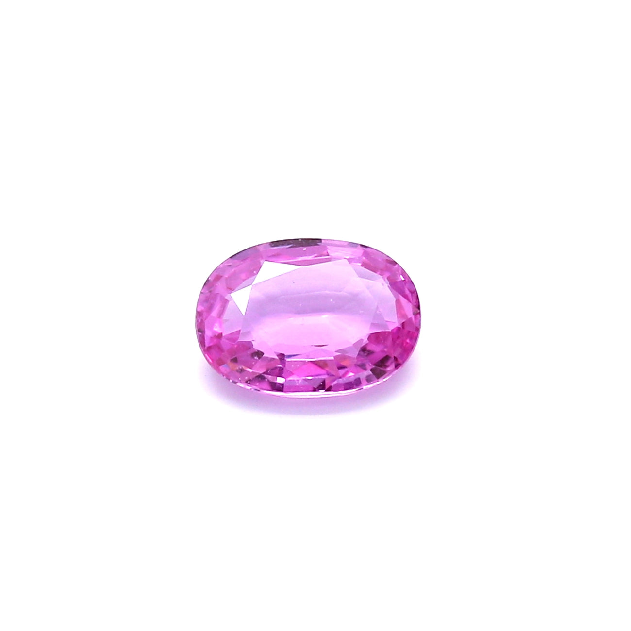 1.42ct Purplish Pink, Oval Sapphire, Heated, Madagascar - 8.11 x 6.12 x 2.84mm