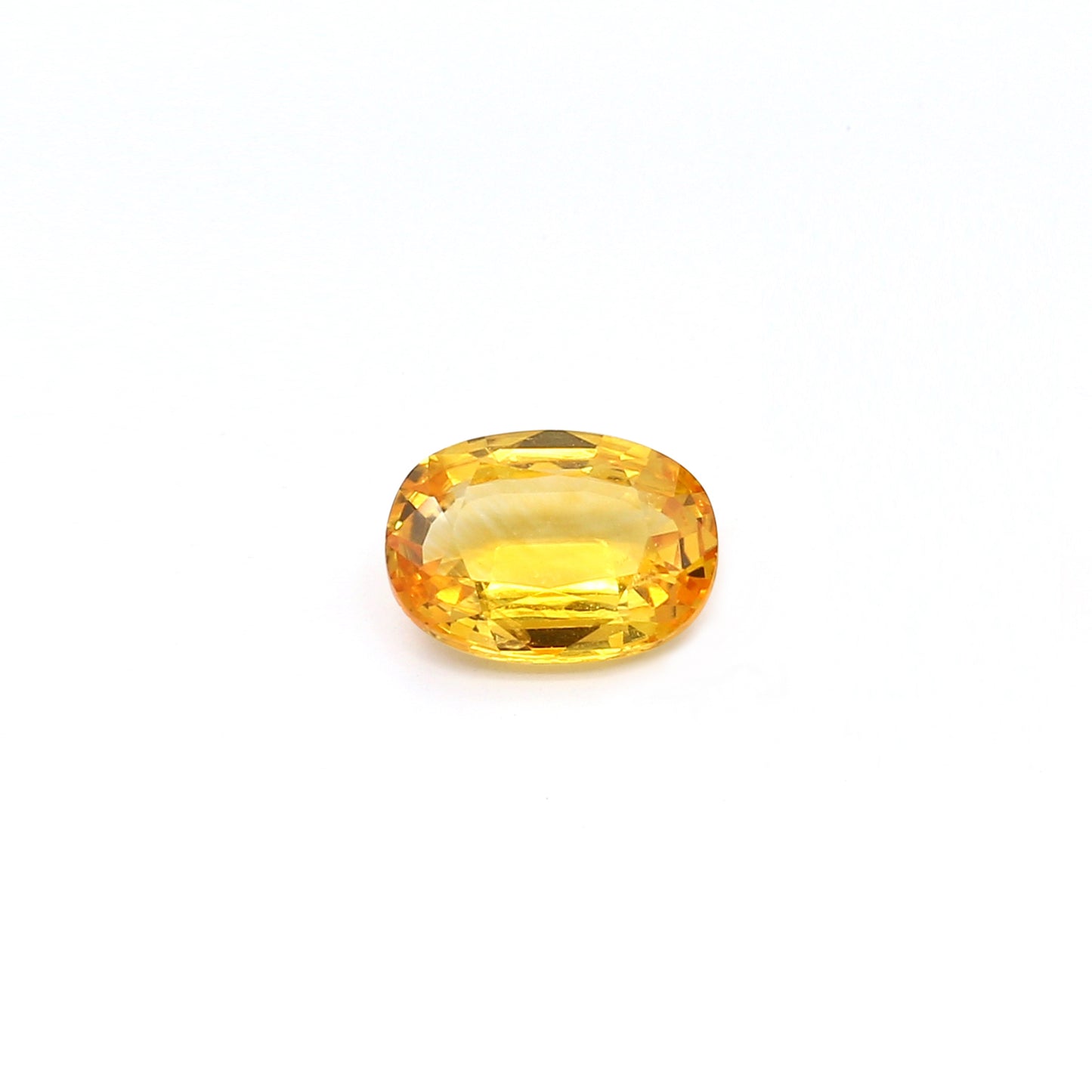 2.89ct Yellow, Oval Sapphire Pair, Heated, Sri Lanka - 8.0 x 5.8mm