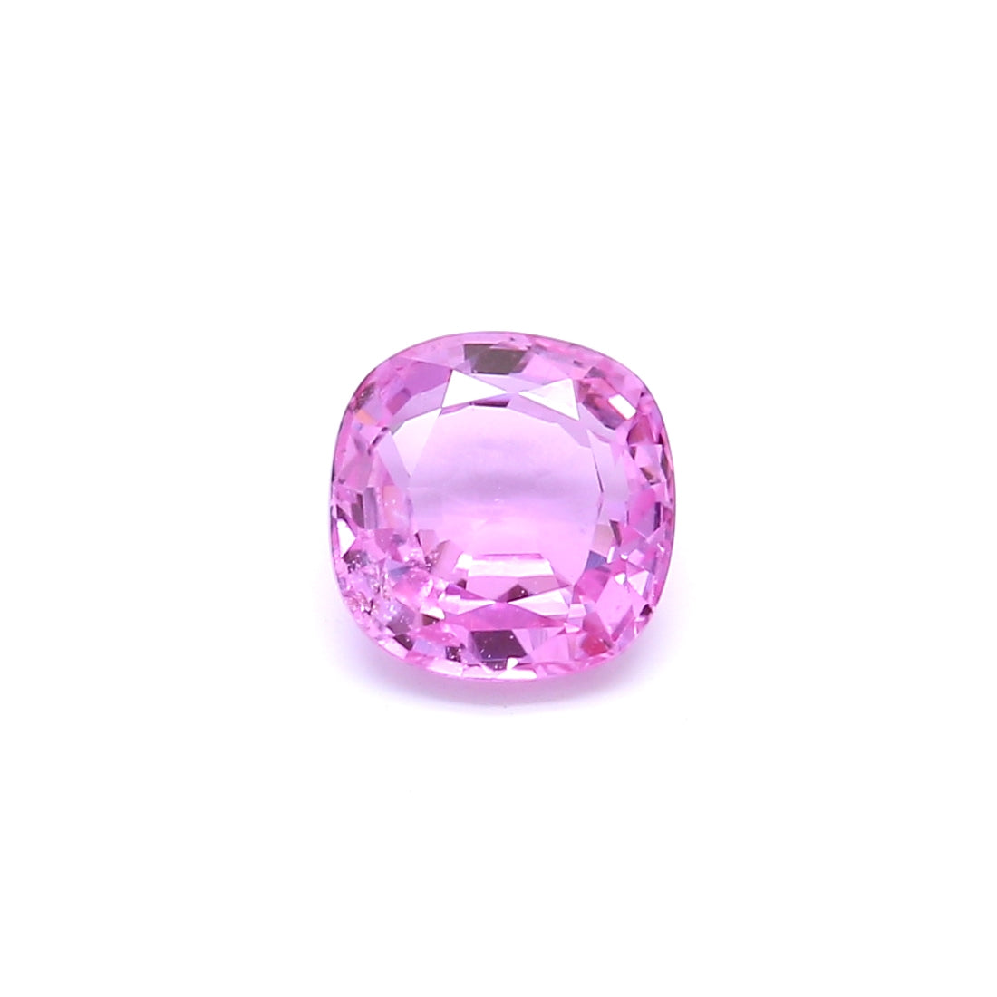 1.45ct Pink, Cushion Sapphire, Heated, Madagascar - 6.69 x 6.46 x 3.34mm