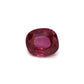 1.48ct Purplish Red, Cushion Ruby, H(a), Madagascar - 6.91 x 6.01 x 3.57mm