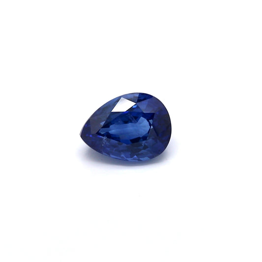 1.51ct Pear Shape Sapphire, Heated, Sri Lanka - 7.72 x 5.76 x 3.97mm