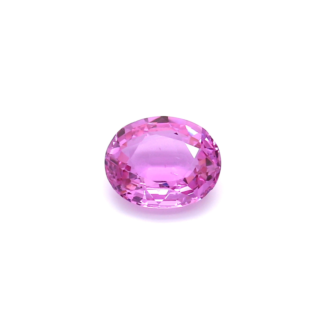 1.61ct Pink, Oval Sapphire, Heated, Madagascar - 7.93 x 6.60 x 3.35mm