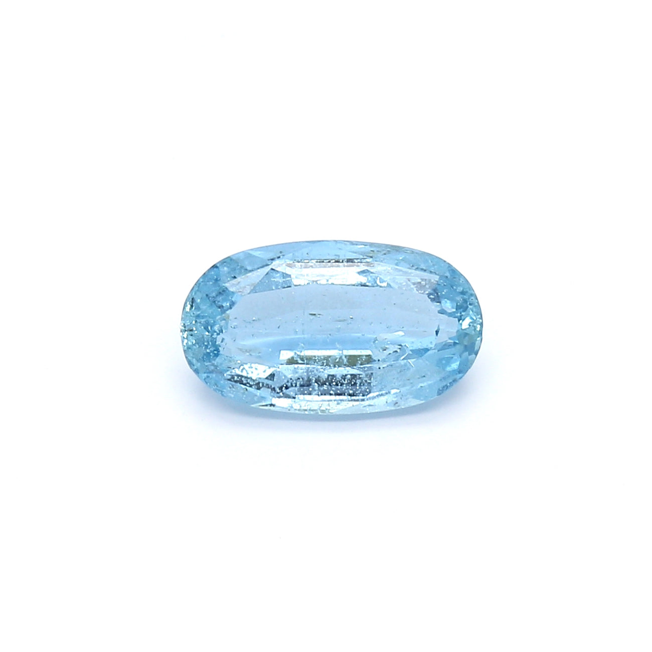 1.67ct Oval Aquamarine, No Treatment - 10.46 x 6.06 x 3.94mm
