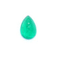 1.84ct Pear Shape Cabochon Emerald, Moderate Oil, Colombia - 10.19 x 6.82 x 4.52mm
