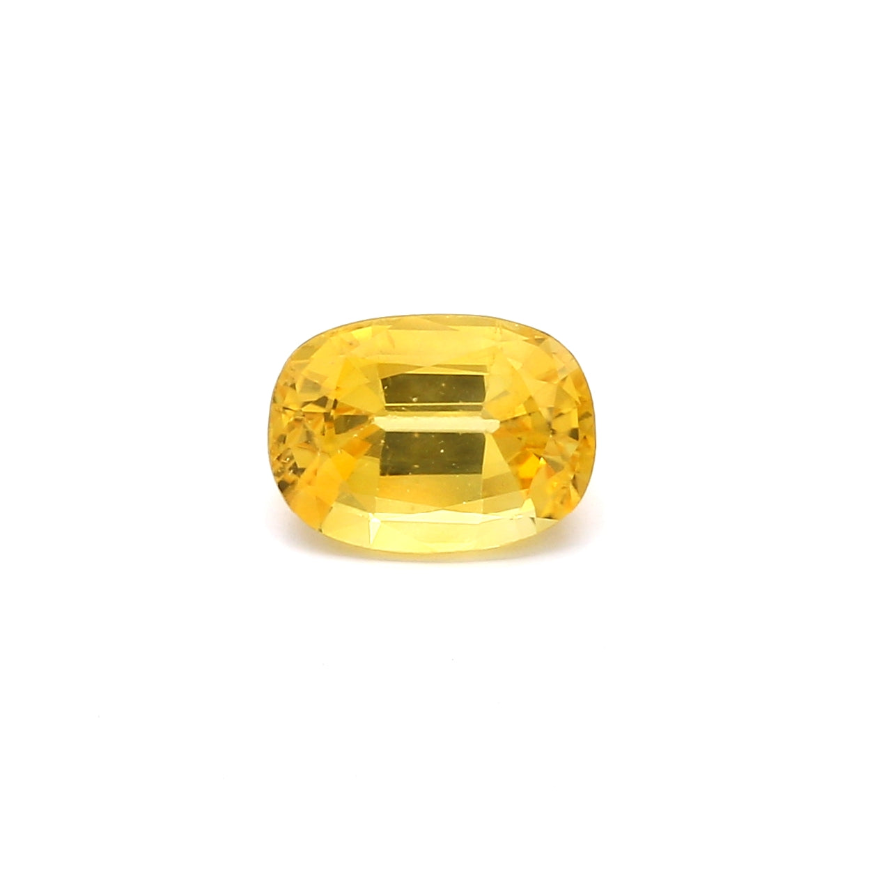 1.84ct Yellow, Oval Sapphire, Heated, Sri Lanka - 8.18 x 6.04 x 4.17mm